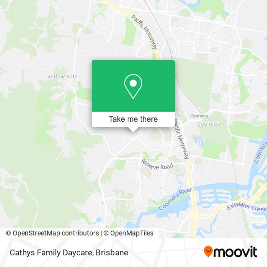 Cathys Family Daycare map