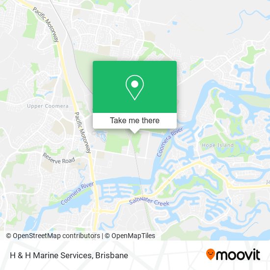 H & H Marine Services map