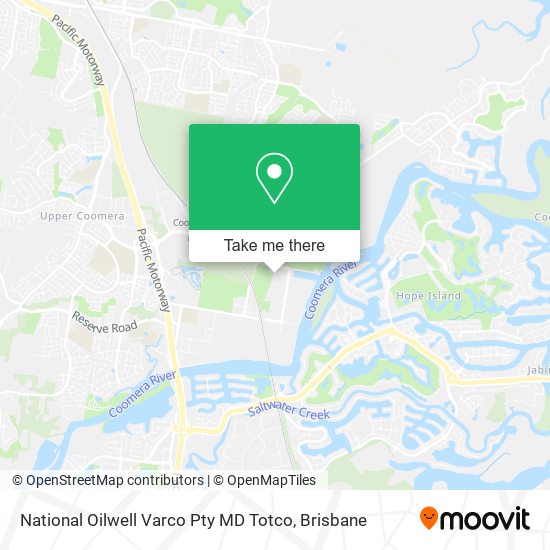 National Oilwell Varco Pty MD Totco map