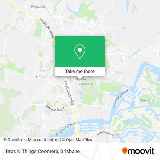 Bras N Things Coomera map