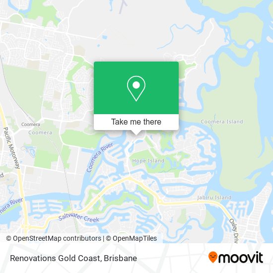 Renovations Gold Coast map