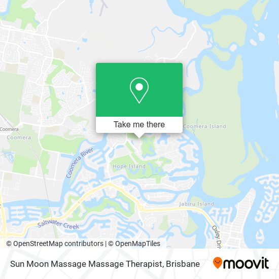 Mapa Sun Moon Massage Massage Therapist