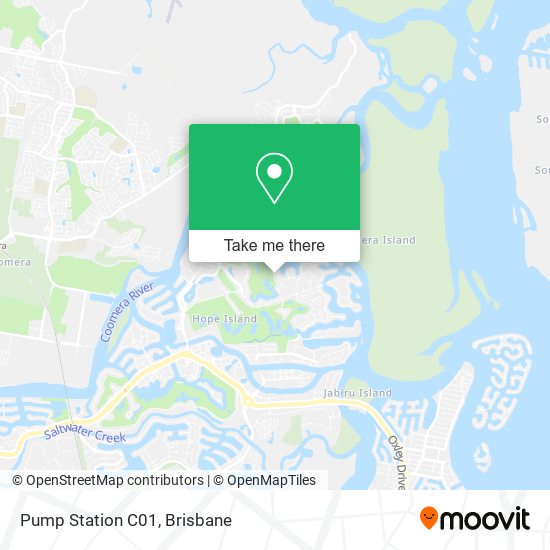 Pump Station C01 map
