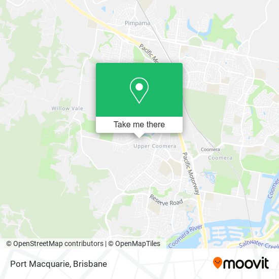 Port Macquarie map