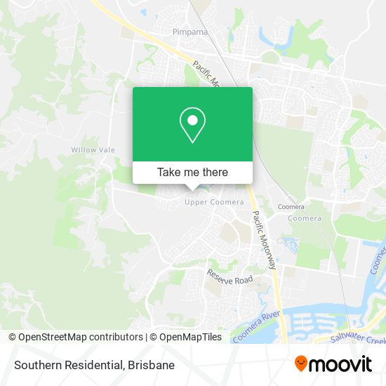 Southern Residential map