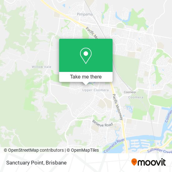 Sanctuary Point map