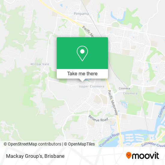 Mackay Group's map