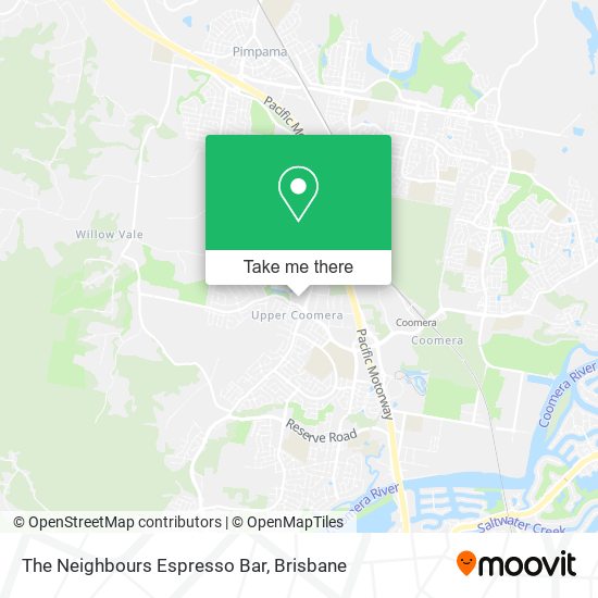 The Neighbours Espresso Bar map