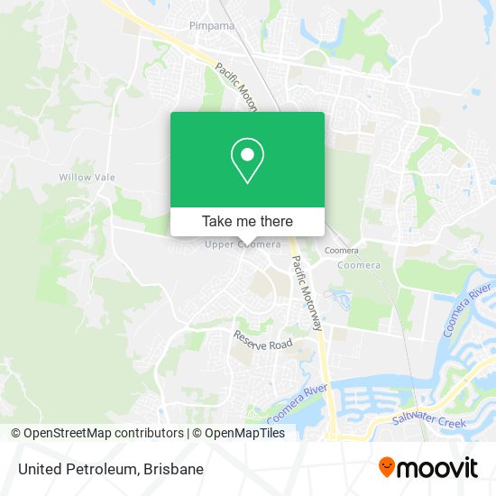 United Petroleum map
