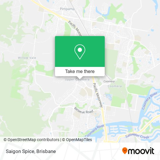 Saigon Spice map