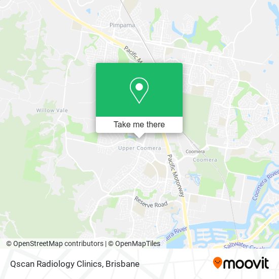 Qscan Radiology Clinics map