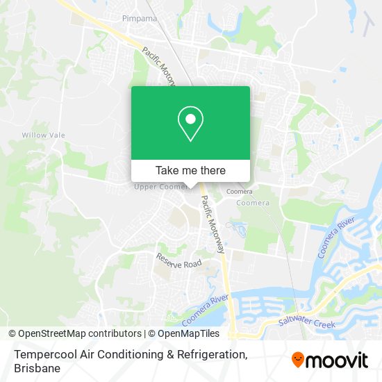 Tempercool Air Conditioning & Refrigeration map