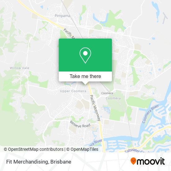Fit Merchandising map