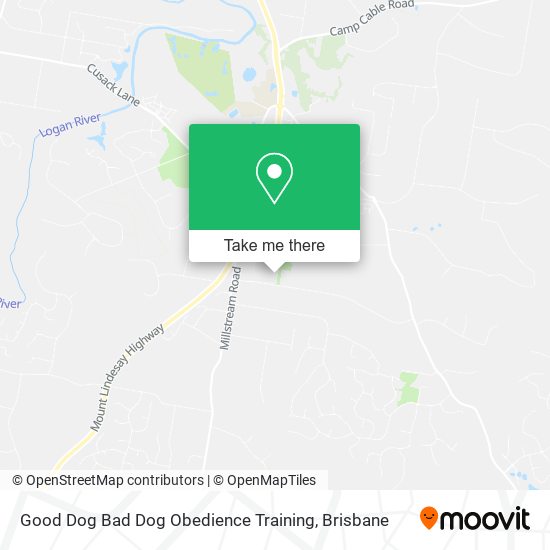 Good Dog Bad Dog Obedience Training map