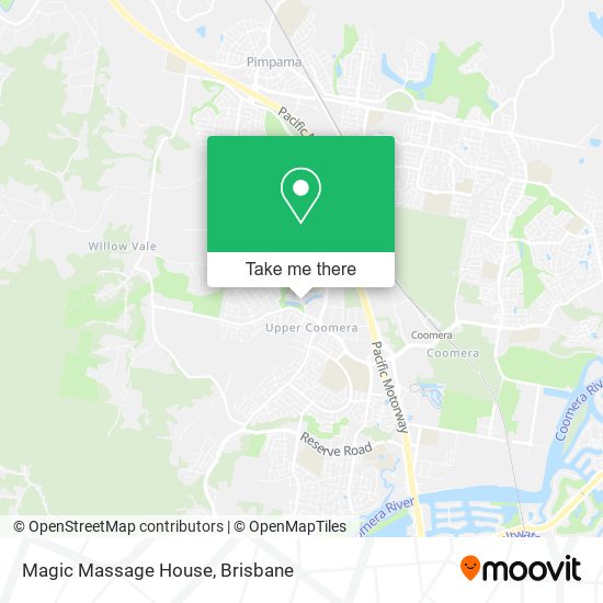 Magic Massage House map
