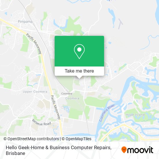 Mapa Hello Geek-Home & Business Computer Repairs