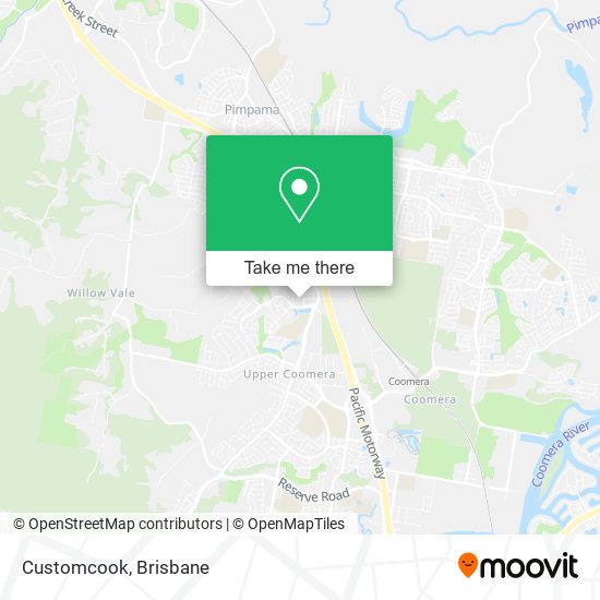 Customcook map