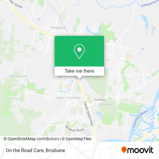 On the Road Care map