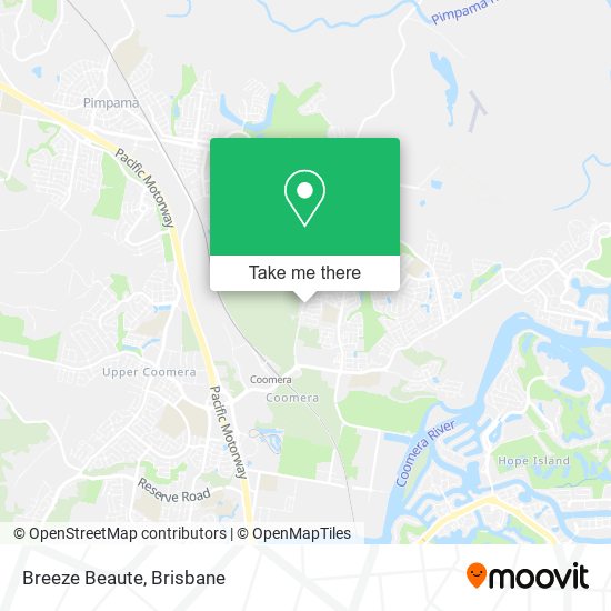 Breeze Beaute map