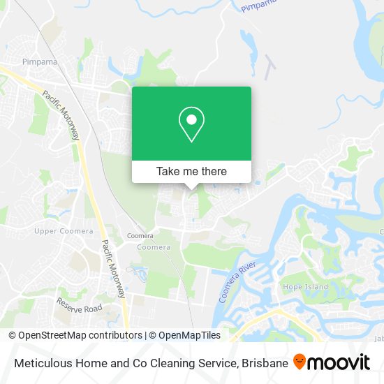 Mapa Meticulous Home and Co Cleaning Service