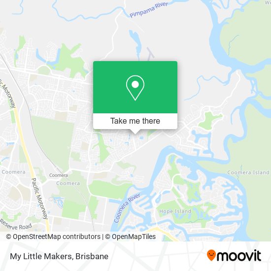 My Little Makers map