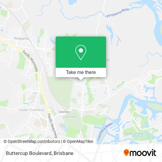 Buttercup Boulevard map