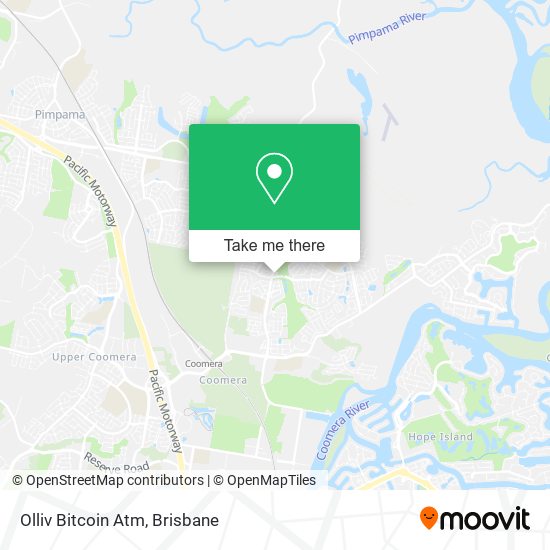 Olliv Bitcoin Atm map