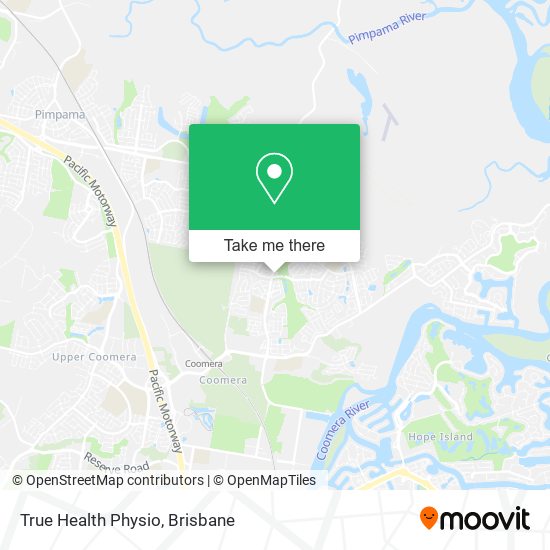 Mapa True Health Physio