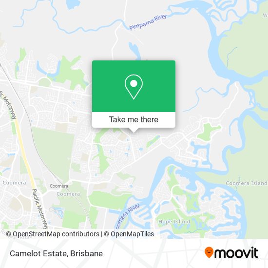 Camelot Estate map