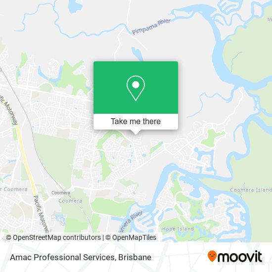 Amac Professional Services map