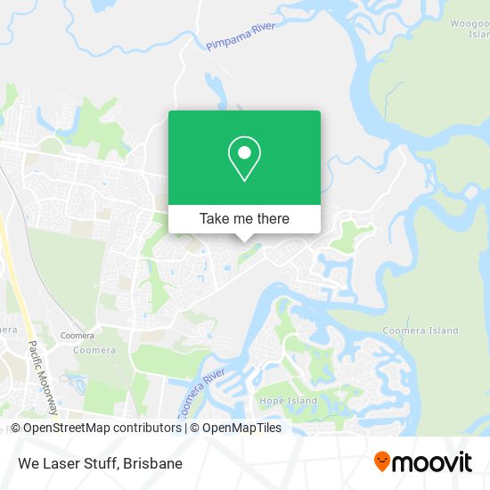 We Laser Stuff map