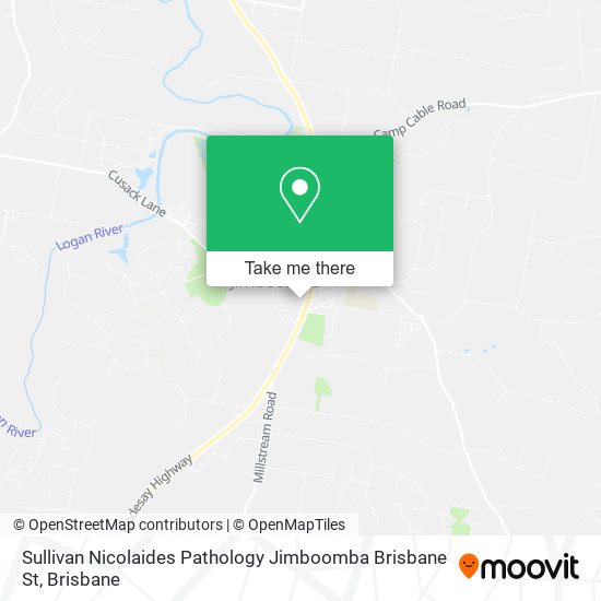 Sullivan Nicolaides Pathology Jimboomba Brisbane St map