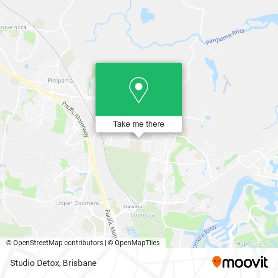 Studio Detox map