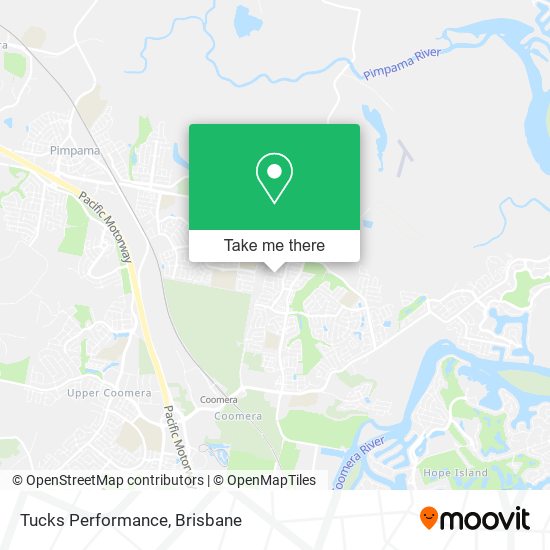 Tucks Performance map