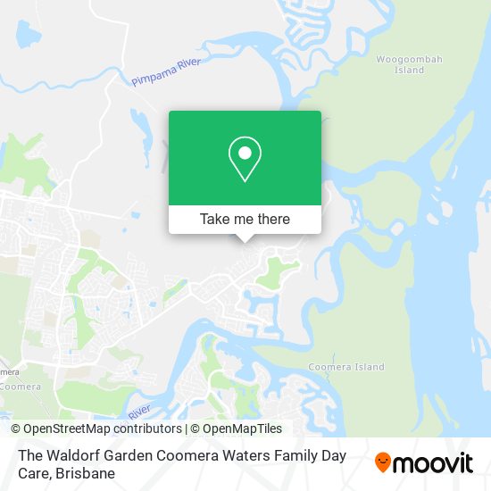 The Waldorf Garden Coomera Waters Family Day Care map