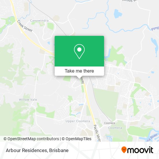 Arbour Residences map