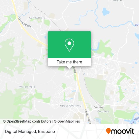 Digital Managed map