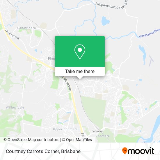 Courtney Carrots Corner map