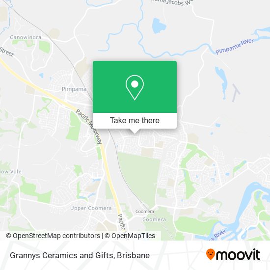 Grannys Ceramics and Gifts map