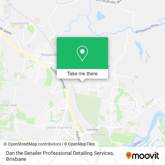 Dan the Detailer Professional Detailing Services map