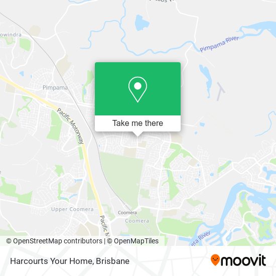 Harcourts Your Home map