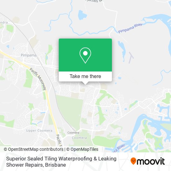 Superior Sealed Tiling Waterproofing & Leaking Shower Repairs map