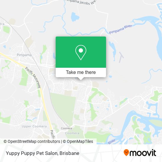 Yuppy Puppy Pet Salon map