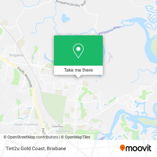 Tint2u Gold Coast map