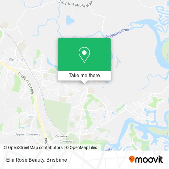 Ella Rose Beauty map