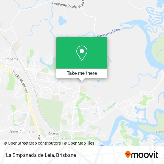 La Empanada de Lela map