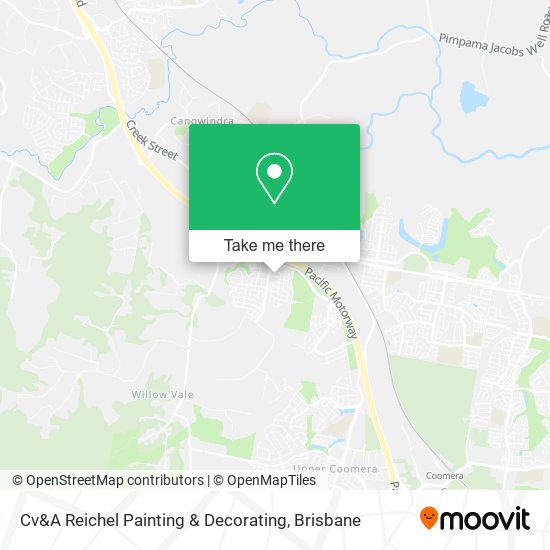 Cv&A Reichel Painting & Decorating map