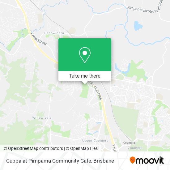 Cuppa at Pimpama Community Cafe map