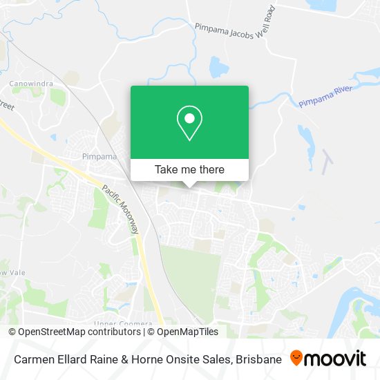 Carmen Ellard Raine & Horne Onsite Sales map