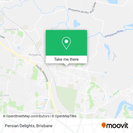 Persian Delights map